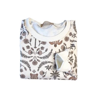 Sweatshirt en coton / tortues orientales