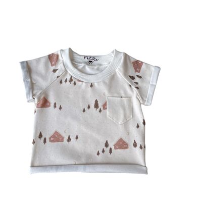 T-shirt jersey / village d'hiver