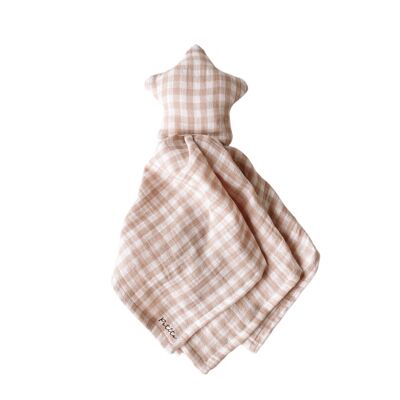 Little star cuddle cloth / checkers