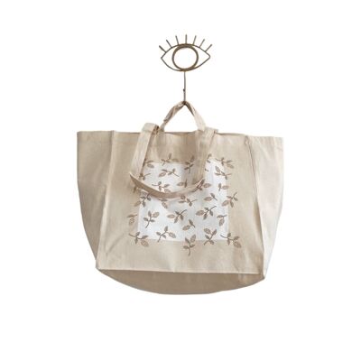 Milla Shopping Bag /  Simple floral