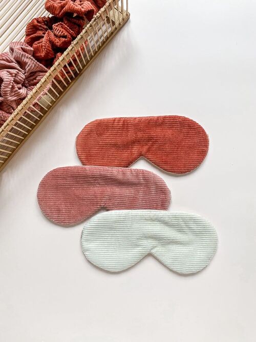 Muslin sleep masks / corduroy