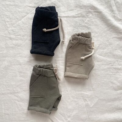 Recycled cotton boy shorts