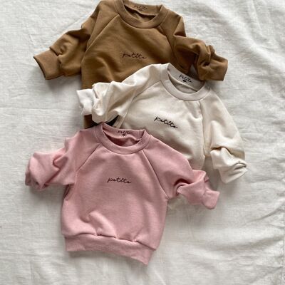 Petite / Enfants Sweat-shirt en coton recyclé