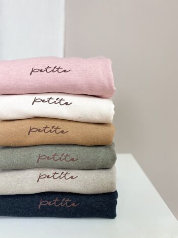 Petite / Enfants Sweat-shirt en coton recyclé 6