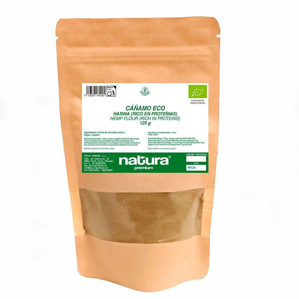 HEMP - PROTEIN FLOUR 125 grs.ECO