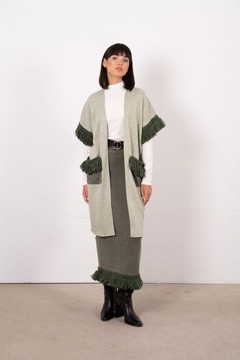 Kimono vert Chloé 2