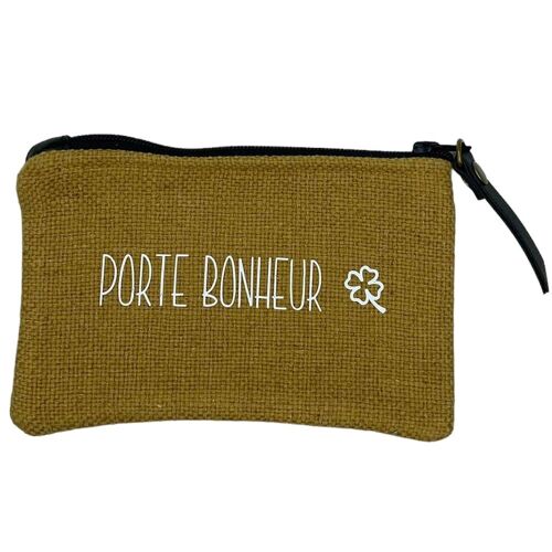 Pocket, "Porte bonheur" anjou moutarde