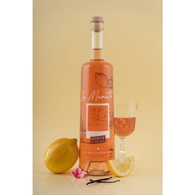 Organic French alcohol aperitif from Provence - The Zest of Exoticism 14.5%