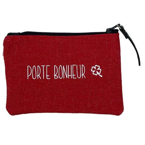 Pocket, "Porte bonheur" anjou rouge