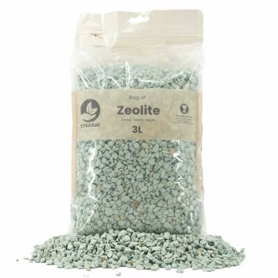 Zeolite | 3L| 5-8mm| Ammendante | Zeolite per piante d'appartamento | SYBASuolo