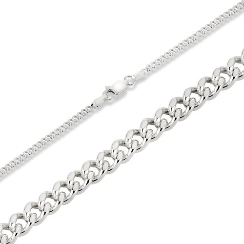 Miami Cuban Link Chain 3mm - 925 Silberkette