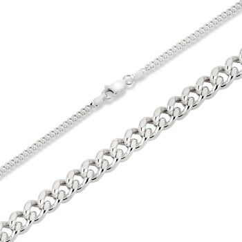 Chaîne à maillons cubains Miami 3 mm - Chaîne en argent 925 1