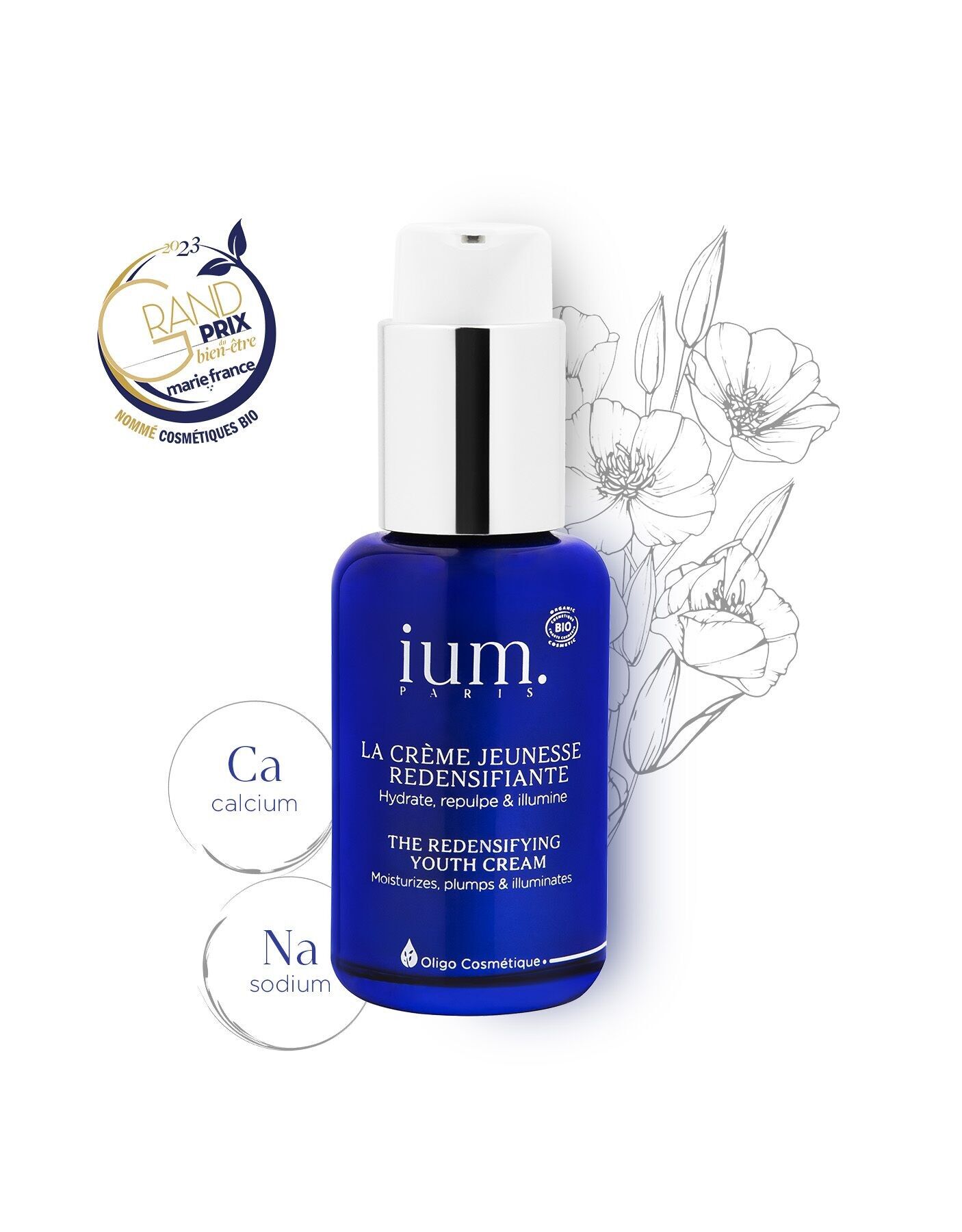 IUM Redensifying Youth Cream – Natürlicher Schutz und Ausstrahlung