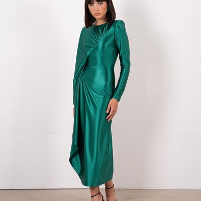 Grünes Wolga-Kleid