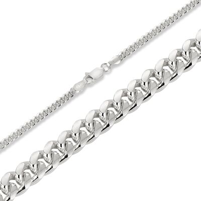 Miami Cuban Link Chain 2mm - 925 silver chain