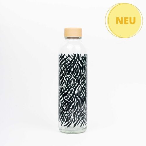 Trinkflasche aus Glas - CARRY Bottle STRIPES OF NATURE 0,7l