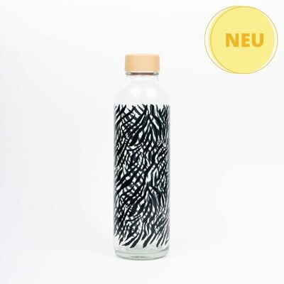 Trinkflasche aus Glas - CARRY Bottle STRIPES OF NATURE 0,7l