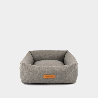 Luxury Dog Bed - Stone Grey