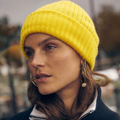 Cappello ambra - Lana mohair - Prodotto in Francia