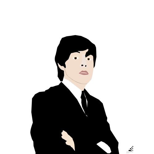 Paul Mc Cartney - 30x40cm