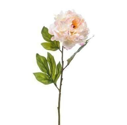 Silk Flowers - Peony chelsea spray 77cm tt pink
