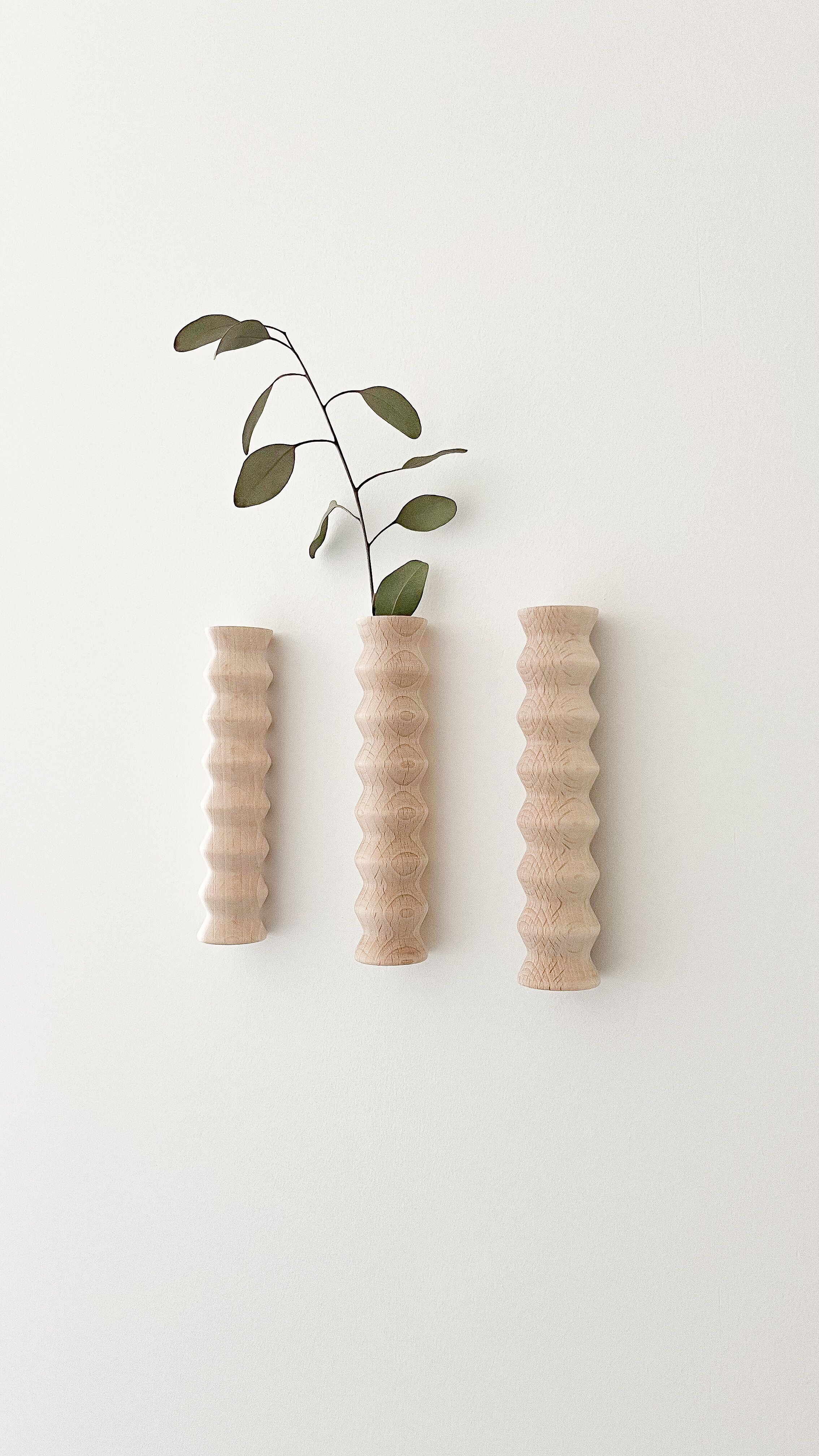 Soliflore da parete a zig zag