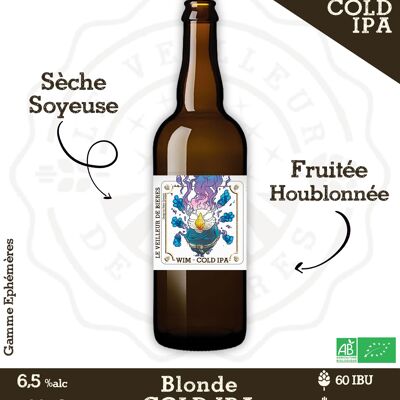 Birra bionda Wim - IPA fredda 7,5% 75cl