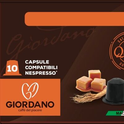 Soluble de 10 capsules aromatisées à l'orge compatibles Nespresso