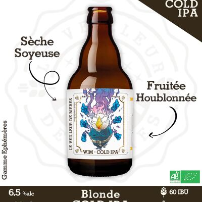 Bière blonde Wim - Cold IPA 7,5% 33cl