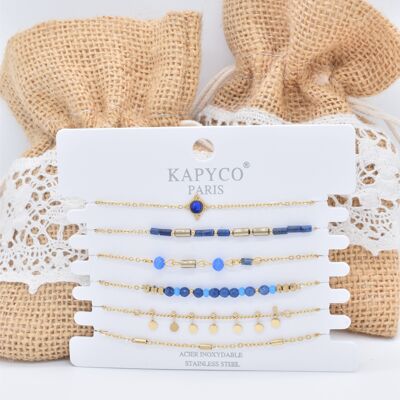 PULSERA - BR110081OR-BL