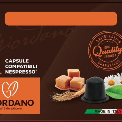 Soluble de 10 capsules arôme fruits rouges compatibles Nespresso