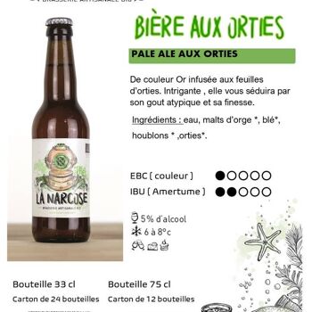 bière Bio aux orties 33cl 5%