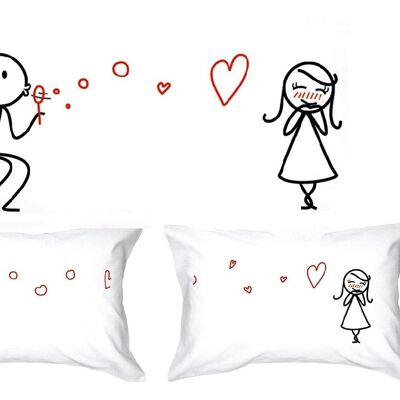 Human Touch - Fundas de almohada románticas