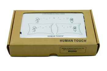 Human Touch - Taies d'oreiller Romantiques - Cadeau Insolite pour Couple 5