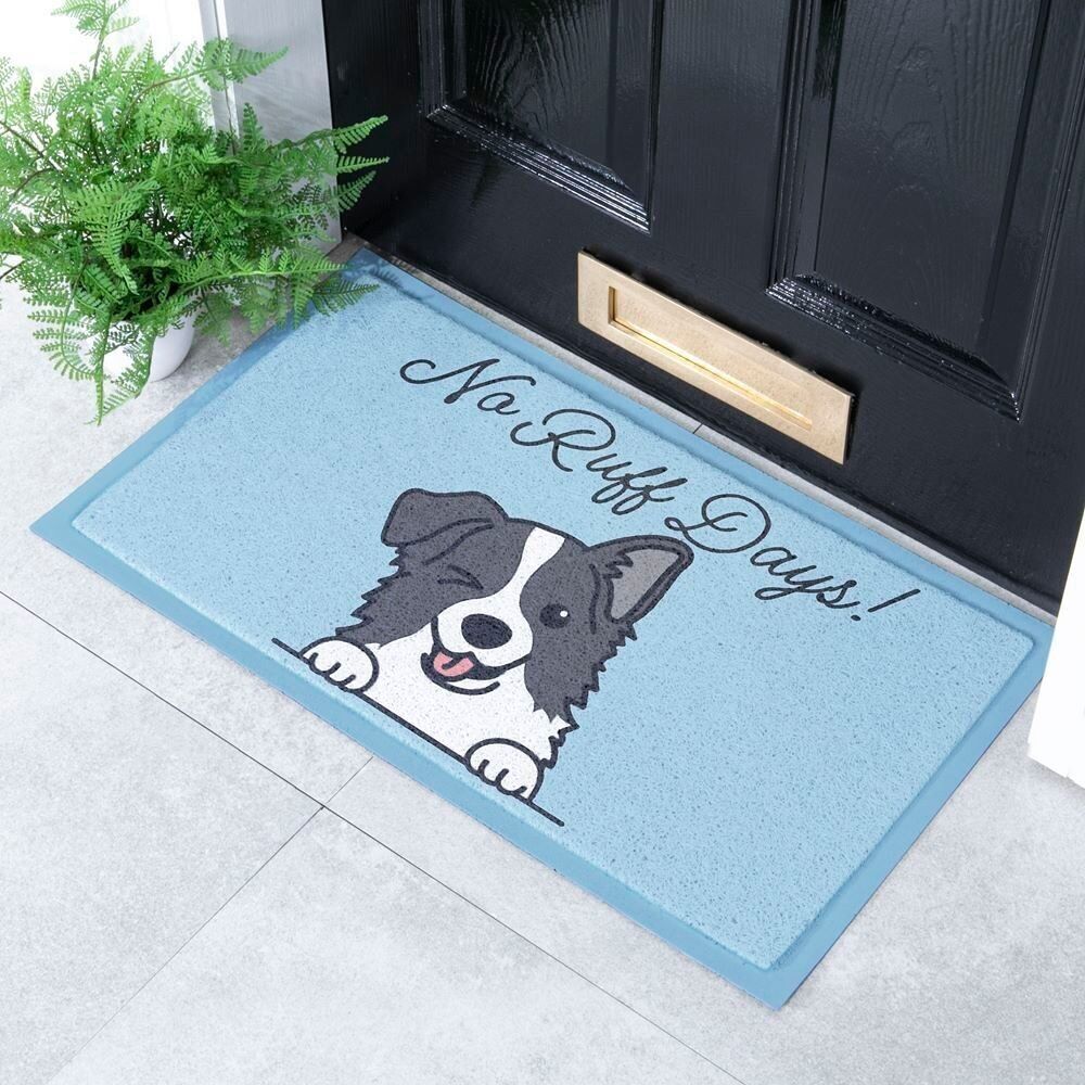 Paillasson Intérieur et Extérieur Carreaux de Mosaïque - 70x40cm