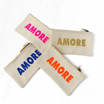 Amore toiletry bag. many colours