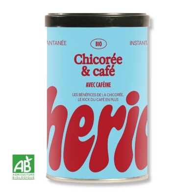 Chicory - CHERICO soluble pot "Chicory & ORGANIC Coffee" 80g