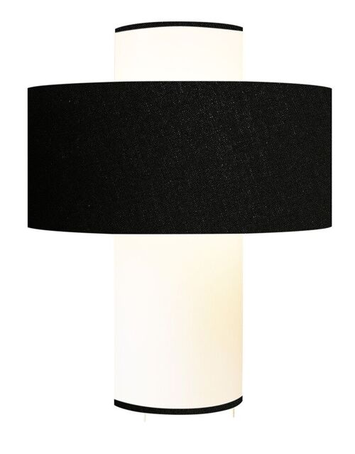 Lampe Emilio noir D35 cm