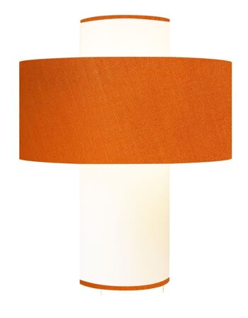 Lampe Emilio orange D35 cm 1