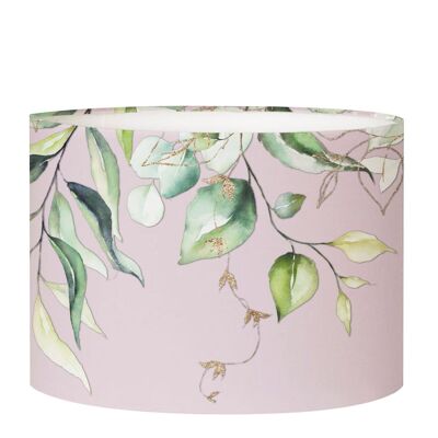 Powder Pink Branch Bedside Lampshade