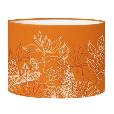 Mandarin Bouquet bedside lampshade