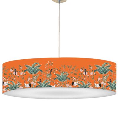 Abat-jour Suspension Jungle Mandarine