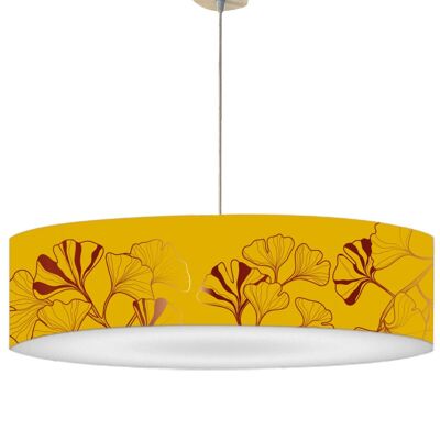 Mustard Yellow Iris Pendant Lamp