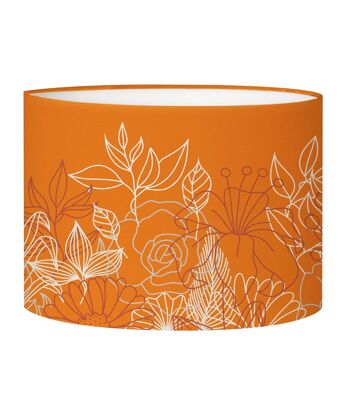 Abat-jour Lampadaire Bouquet Mandarine 1