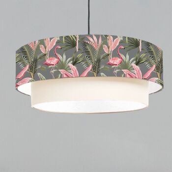 Suspension double Flamand Gris 3