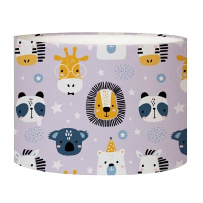 Savane Lavender children's bedside lampshade