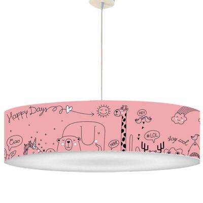 Happydays Children's Pendant Soft pink