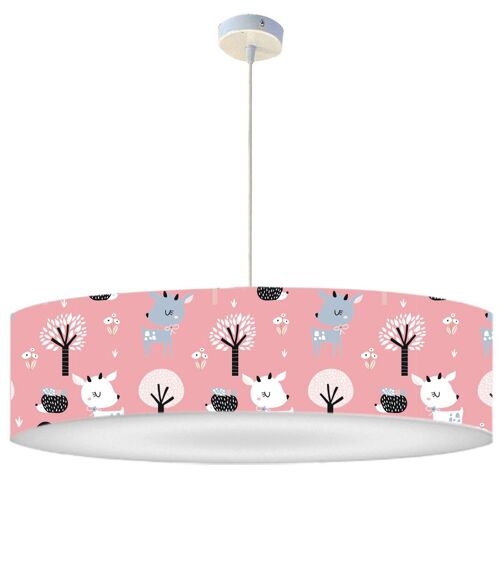 Suspension Enfant Rennes Rose Doux