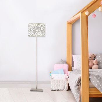 Abat-jour lampadaire enfant doodle PopCorn 2