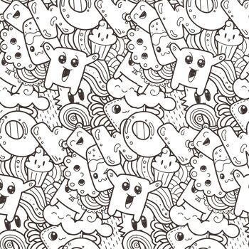 Abat-jour lampadaire enfant doodle PopCorn 3